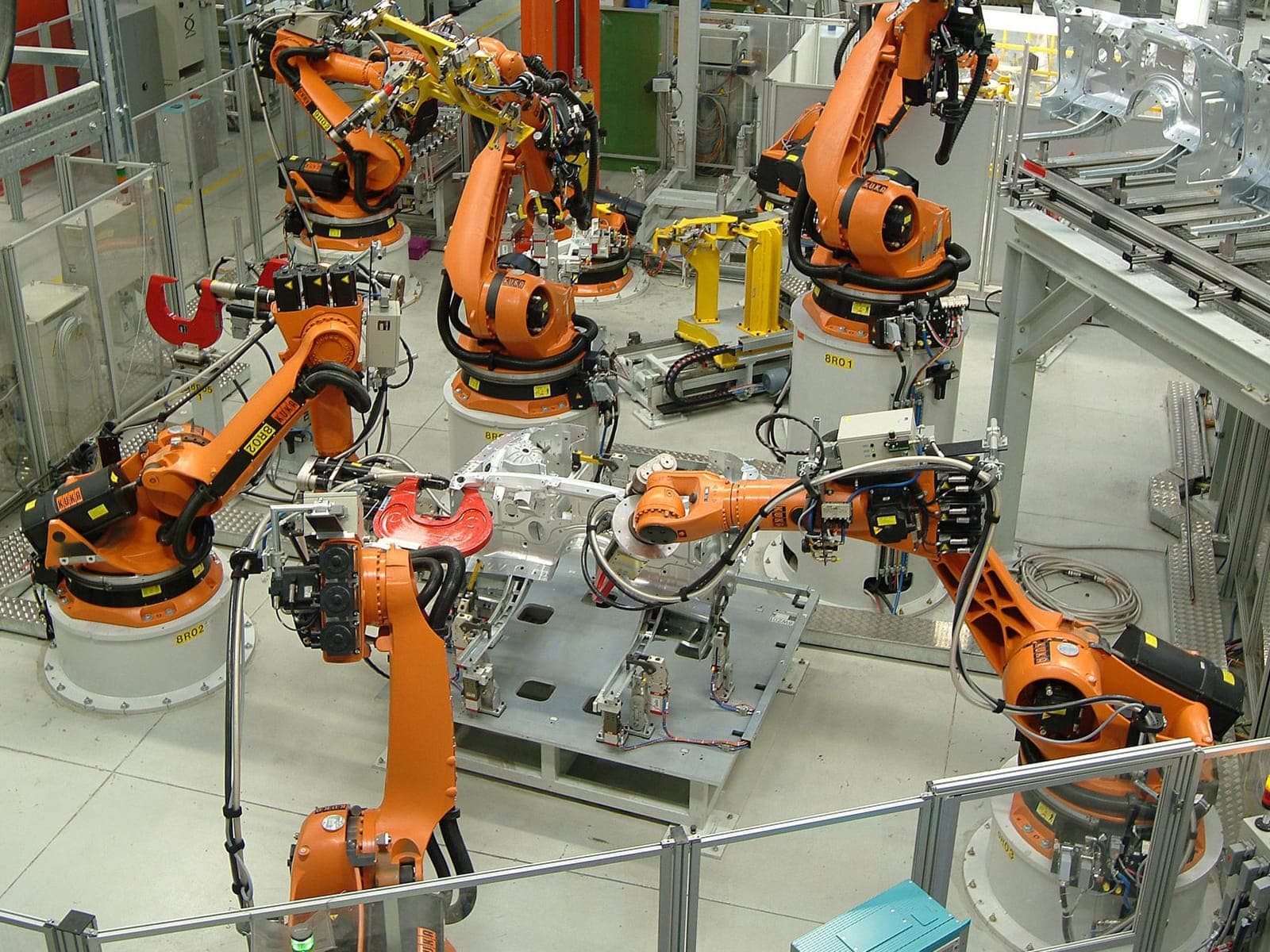 Automationsausstattung mit industrieller Bildverarbeitung