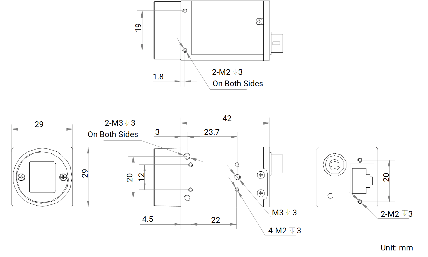 MV-CH120-90GC V5 Zeichnung