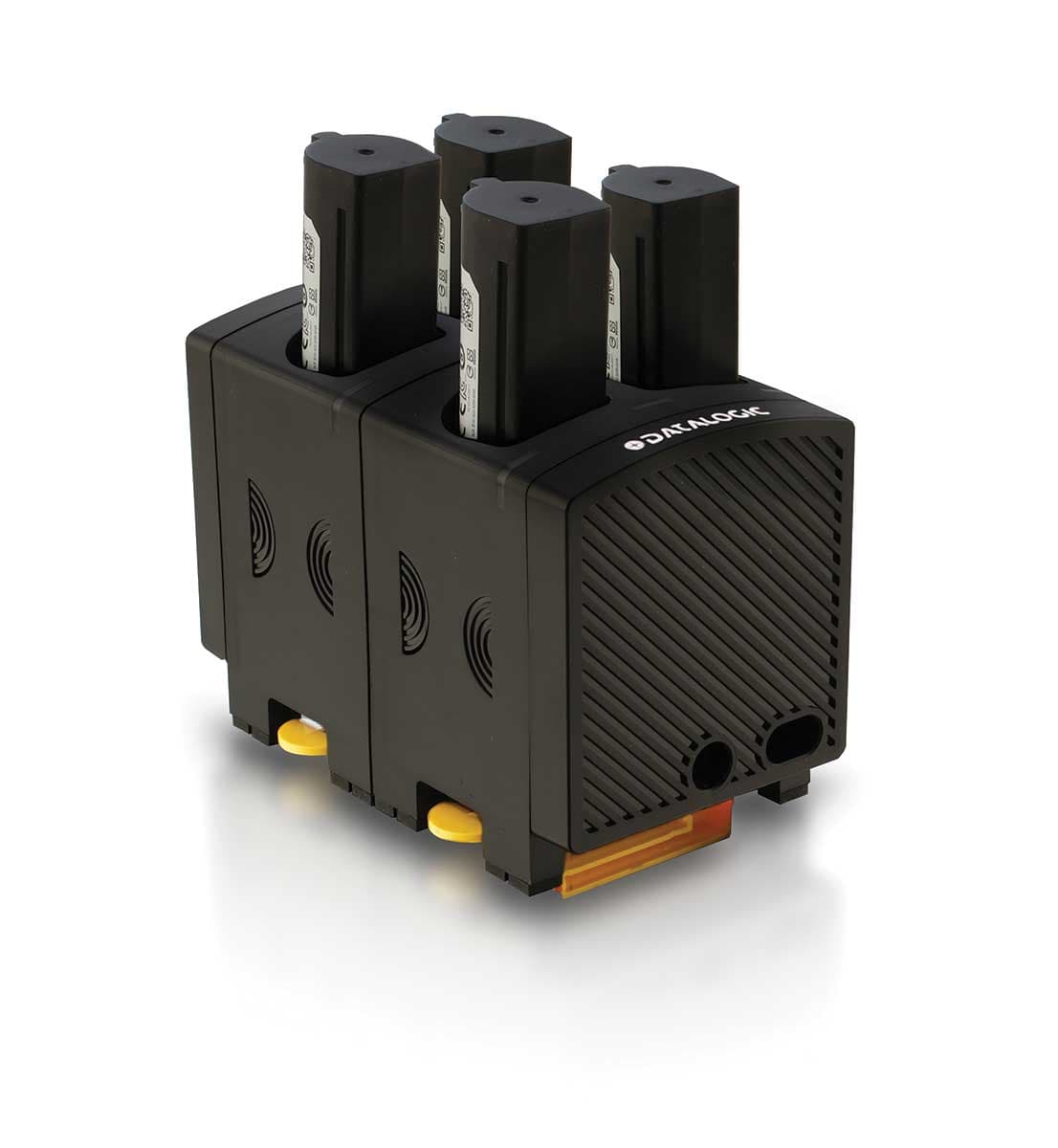 MC-P096-M4 – Multi Battery Charger, Master, 4-Slot (requires the 90ACC0350 power supply) von Datalogic (Quelle: Bildergalerie des Datalogic-Partnerportals)