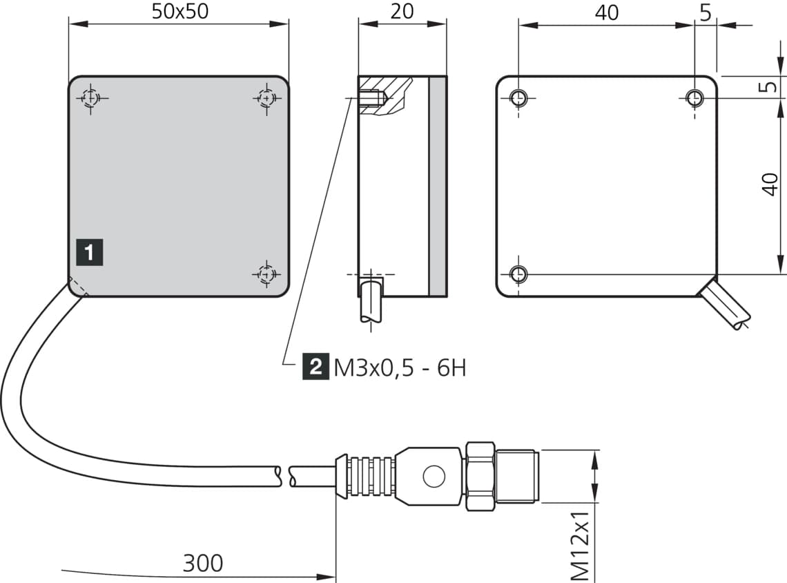 BE-F5050RL-G5-K-BS Maßzeichnung
