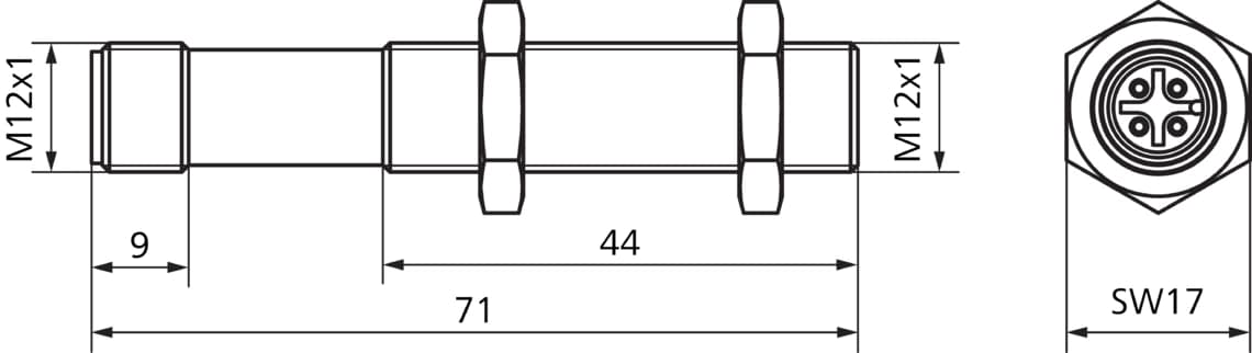 BEK-PM12-G5T-BS Maßzeichnung
