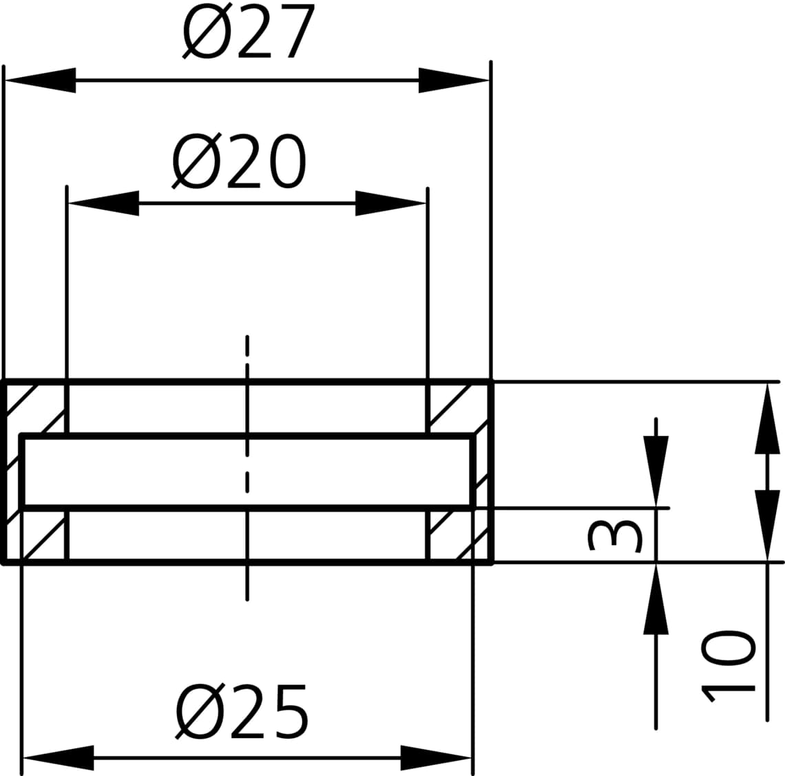 HS-AR-KL-20 Maßzeichnung