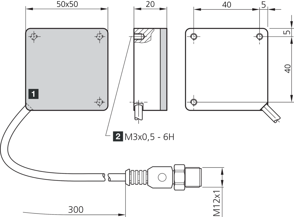 BE-F5050RL-G5-K-BS Maßzeichnung