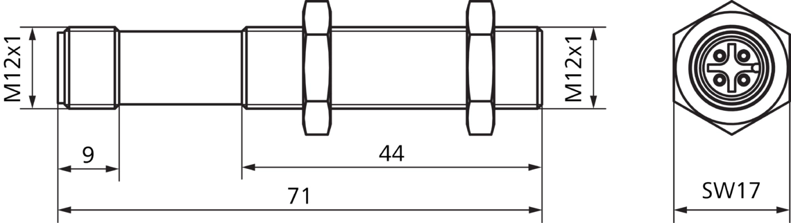BEK-PM12-G5T-BS Maßzeichnung