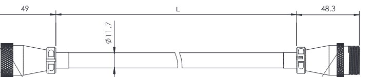 OPT-EX3M-6P-S-20A Maßzeichnung (OPT-Katalog)