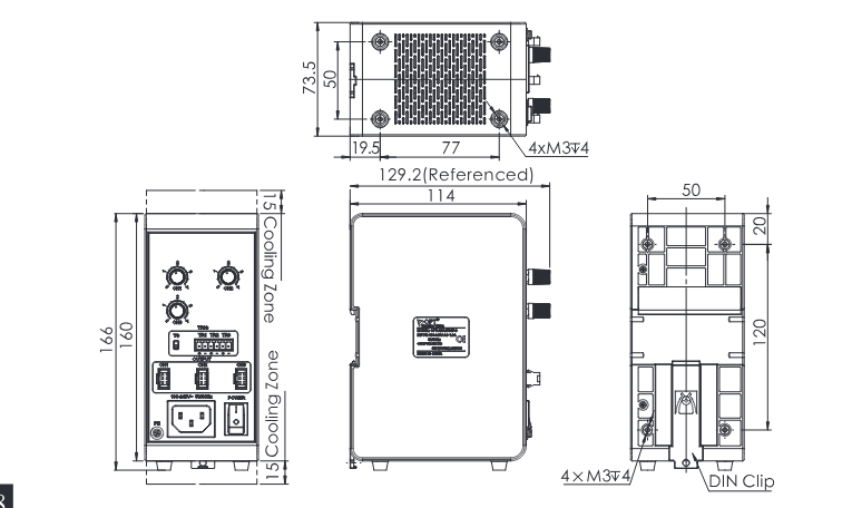 OPT-APA0805F-3 Maßzeichnung (aus dem OPT-Katalog)