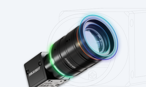 Hikrobot CE-Serie Flächen-Scan-Kamera mit Objektiv - Hikrobot Flächenkamera MV-CS060-RC
