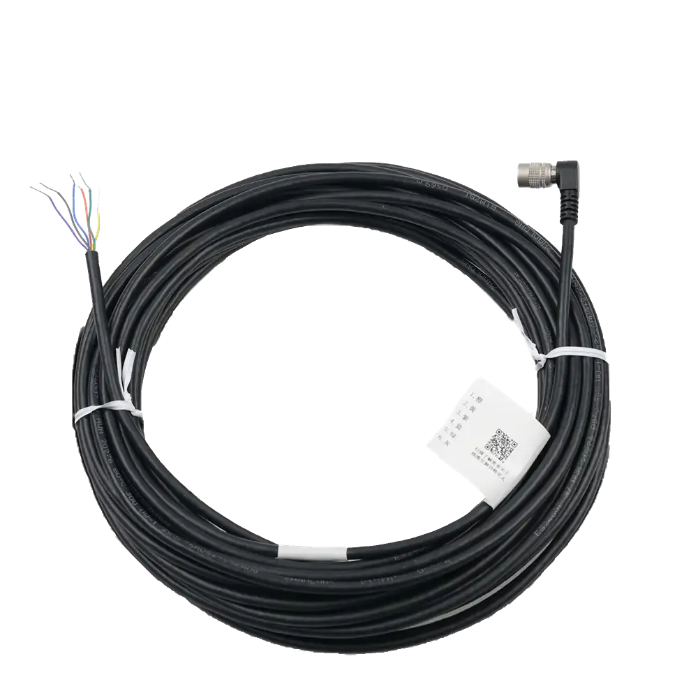 HikRobot Standard 6-Pin P7 Strom-/I/O-Kabel (Winkelstecker), 3 m