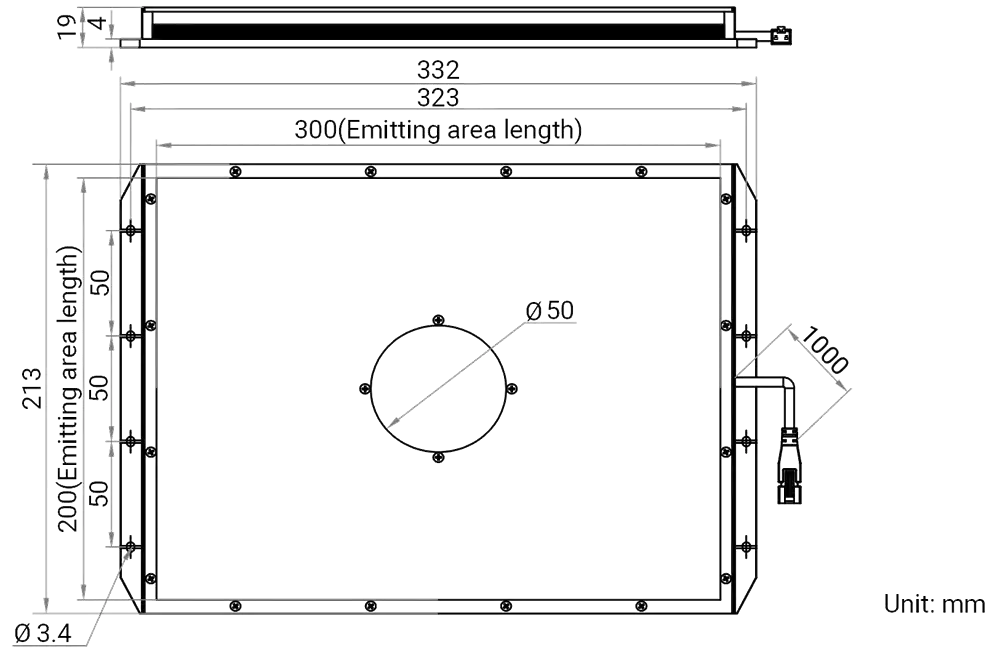 HIKROBOT Balkenlicht MV-LBES-H-300-200-R2 – Bild 2