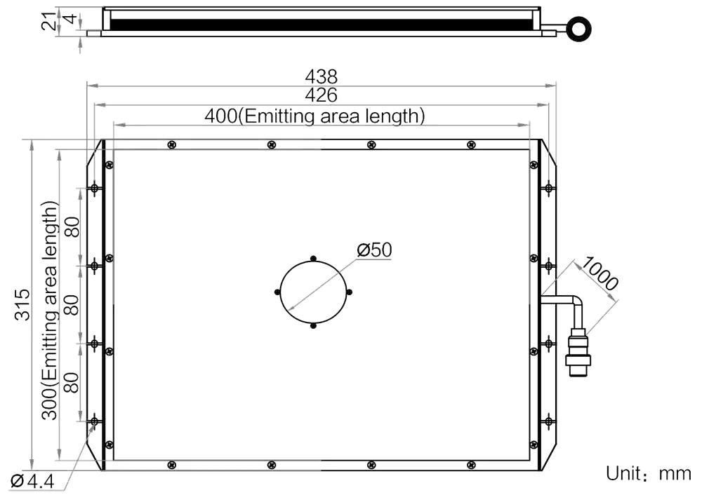 HIKROBOT Balkenlicht MV-LBES-H-400-300-W – Bild 2