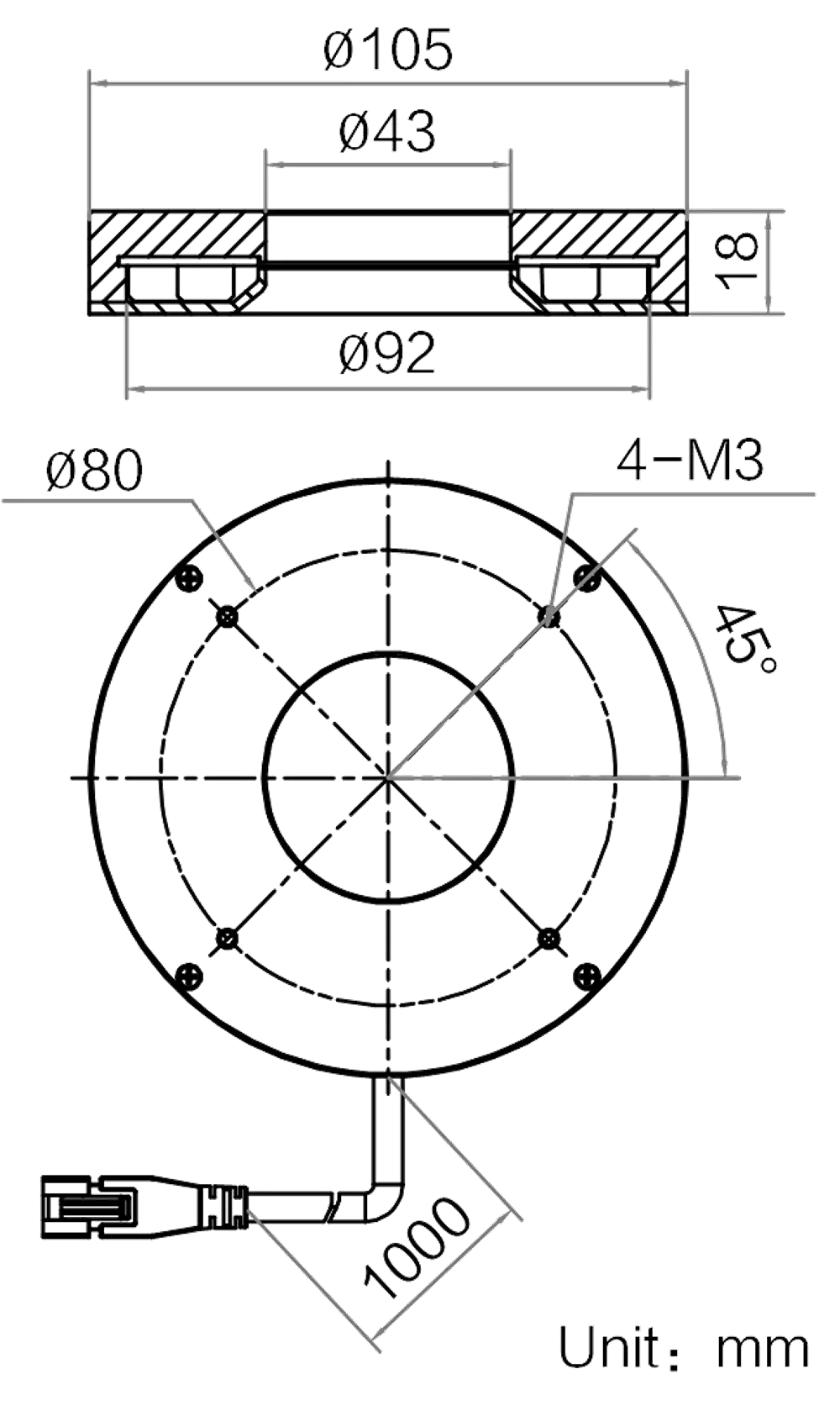 HIKROBOT Ringlicht MV-LRDS-H-105-60-B2 – Bild 2