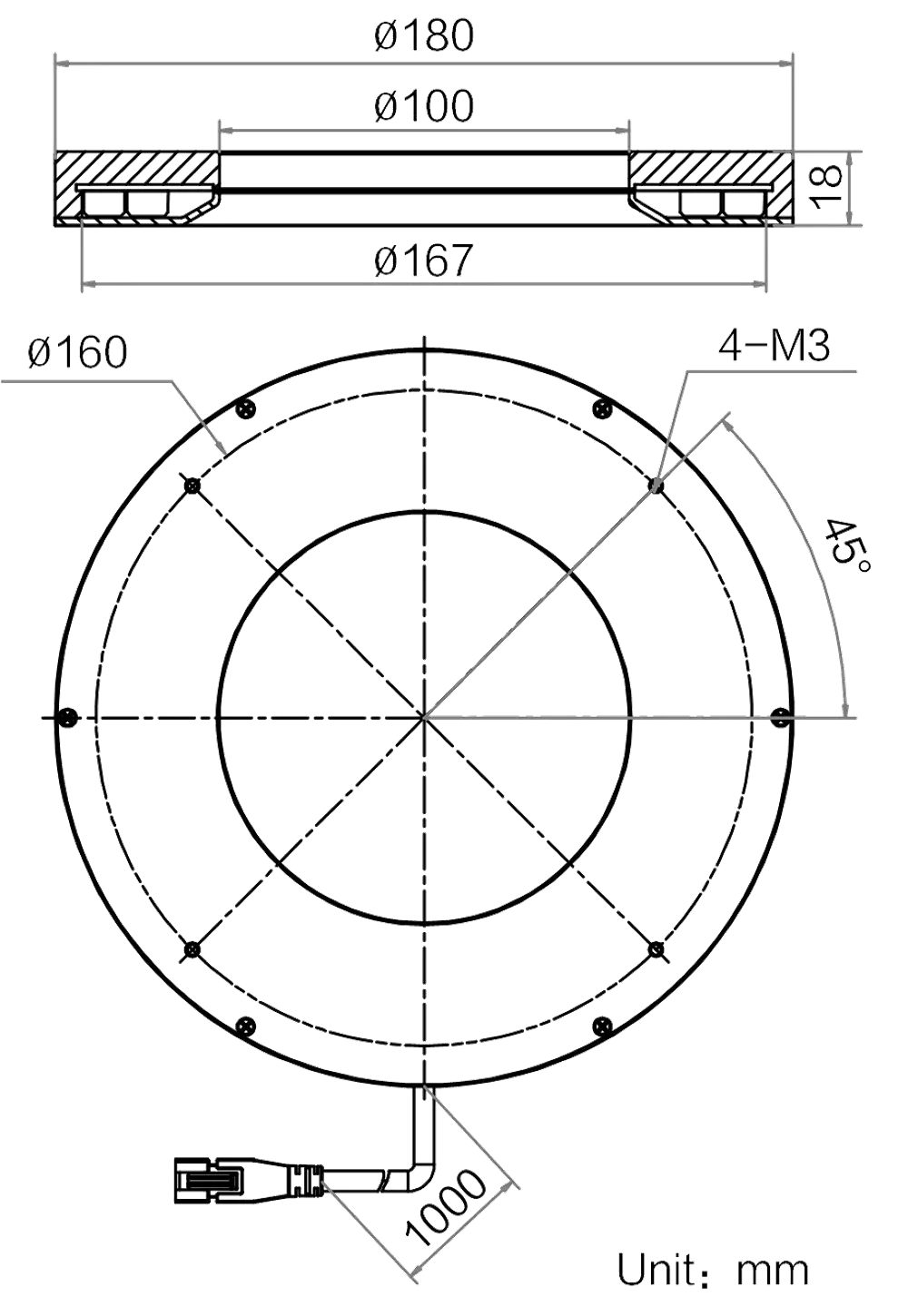 HIKROBOT Ringlicht MV-LRDS-H-180-60-B2 – Bild 2