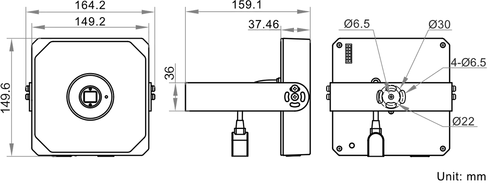 HikRobot Logistik Code-Reader-Set MV-PD010003-06M-12C – Bild 2