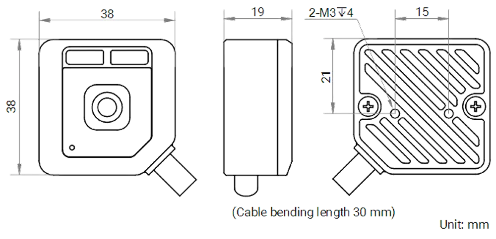 HikRobot Farb-Vision-Sensor MV-SC1003C-03S-WBN-NR – Bild 3