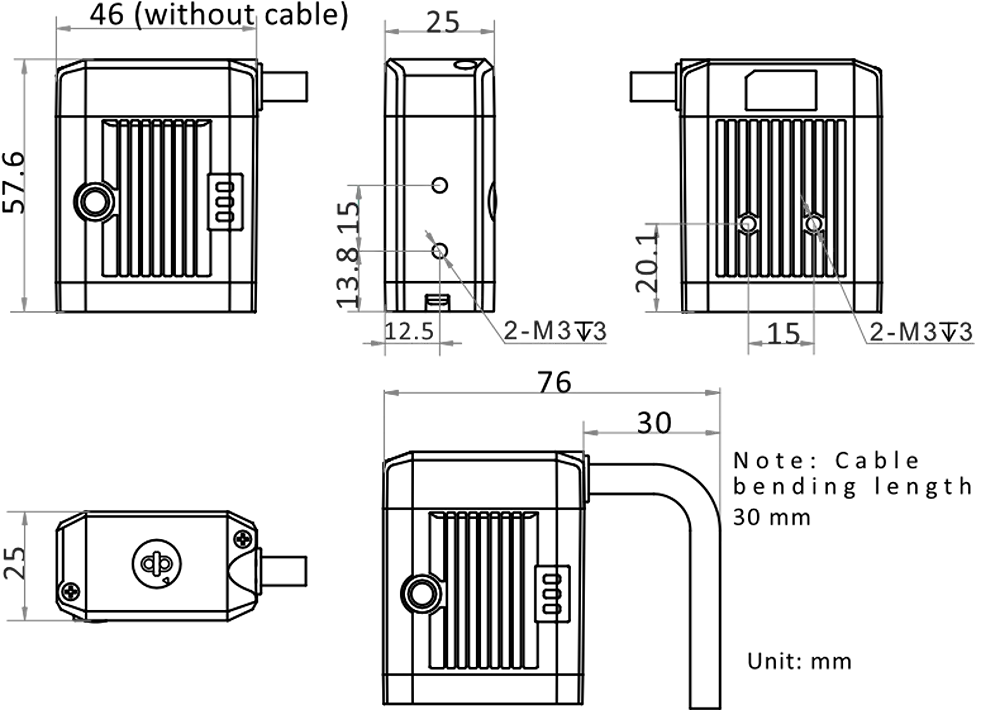 HikRobot Vision Sensor MV-SC2004EC-08S-WBN – Bild 3