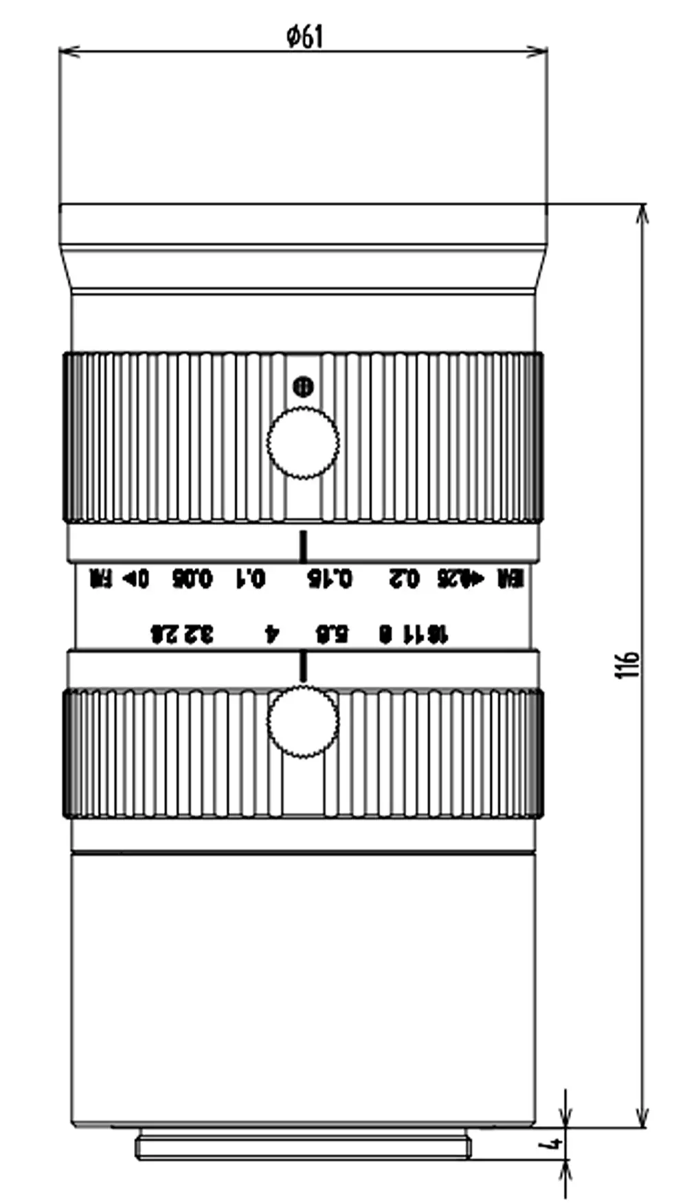 HikRobot Objektiv MVL-AF3528M-M42 – Bild 2