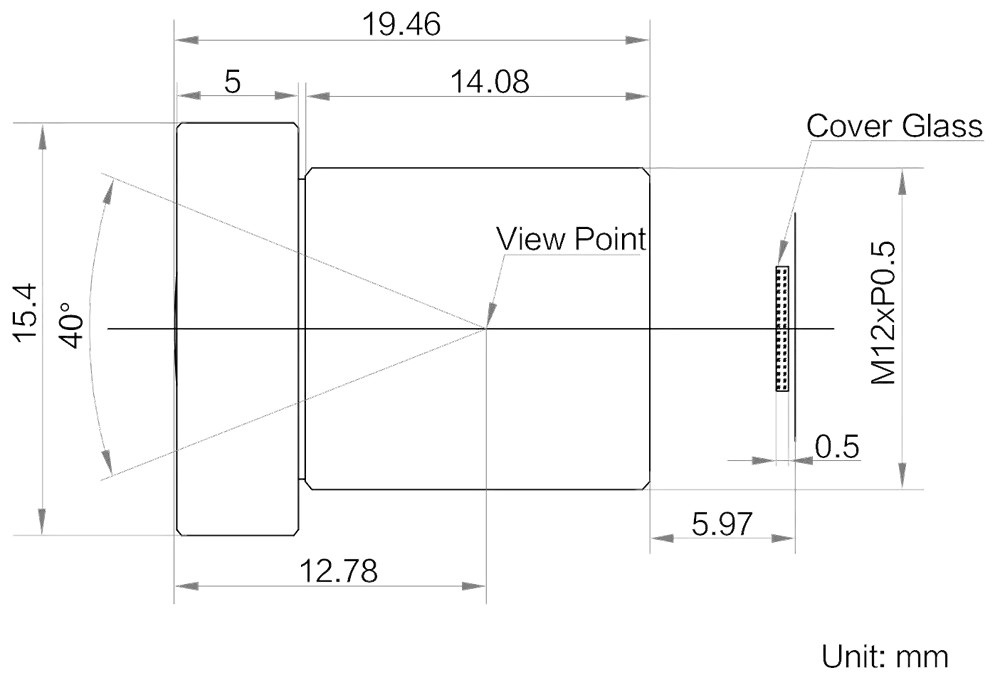 HikRobot M12-Objektiv MVL-HF1228-05S – Bild 2