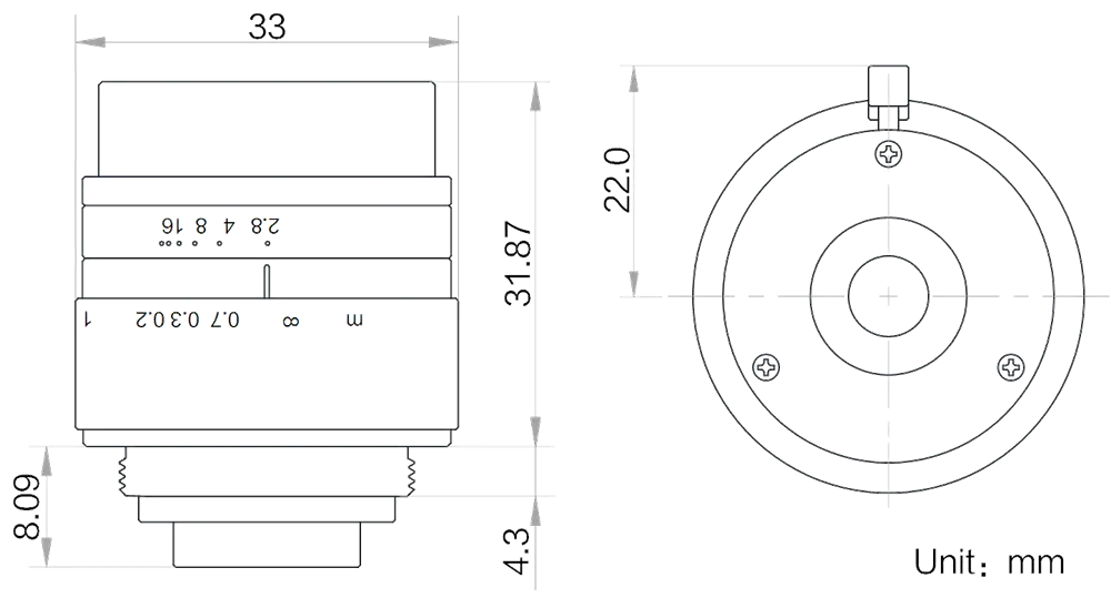 HikRobot Objektiv MVL-HF1628M-6MPE – Bild 2