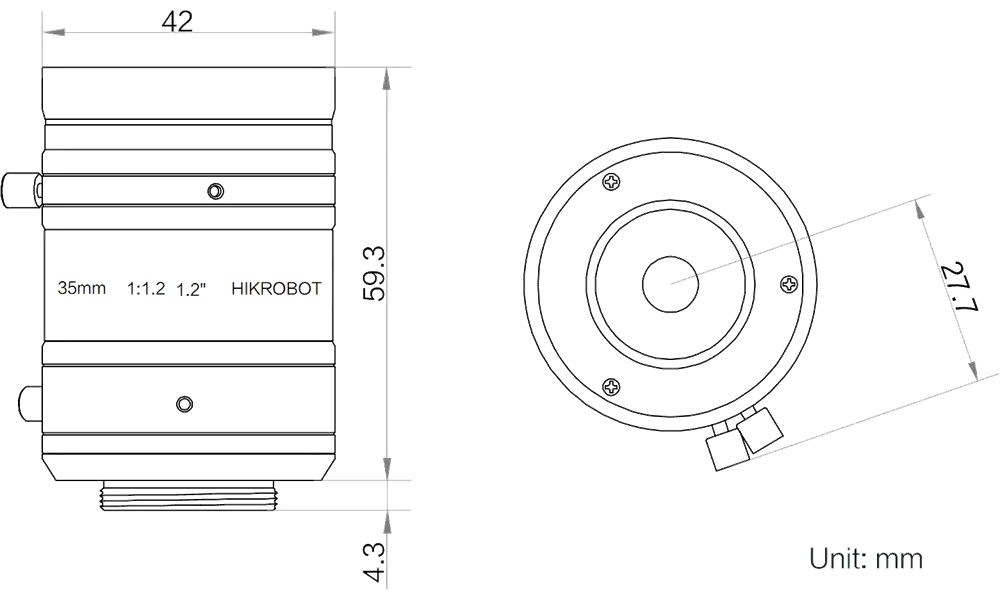 HikRobot Objektiv MVL-KF3524M-25MP – Bild 2