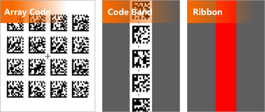 AGV Führungssensor SC2000A – Erkennung von DataMatrix Array Codes und Codebändern