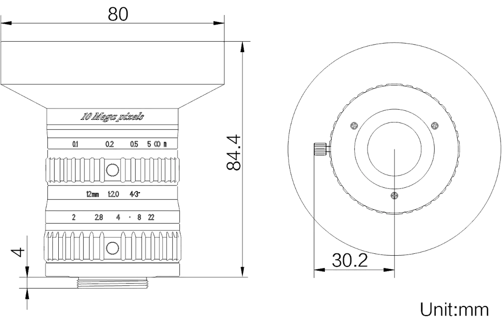 HikRobot Objektiv SA1220M-10MP – Bild 2